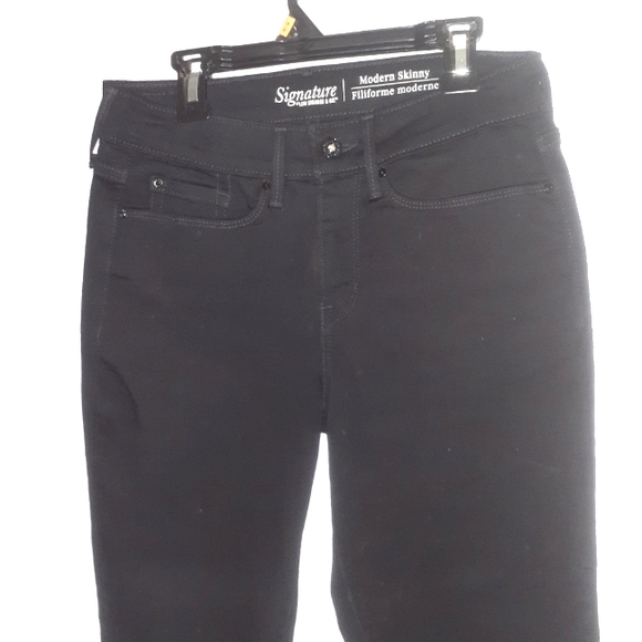 NNT LEVI's Signature Jet Black Skinny size 4 - 27/30 - Picture 3 of 13